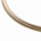 Bracelet jonc en or jaune flexible, fil 3 mm - B