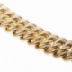 Bracelet en or jaune, maille americaine 15.5 mm - 15.9 mm - B