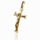 Croix en or jaune, Christ - A