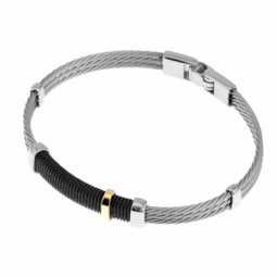 Bracelet homme - Or 18 Carats - Longueur : 18 cm - 3612030404870