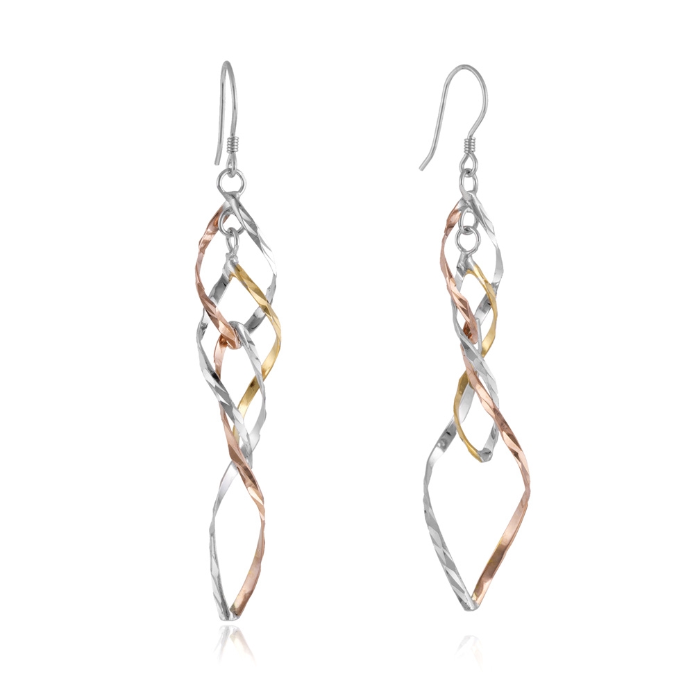 Boucles d'oreilles en argent rhodié et laque, licorne : Longueur - Taille  Unique - Le Manège à Bijoux®