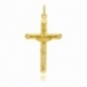 Croix en or jaune, Christ - A