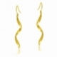 Boucles d'oreilles en or jaune - A