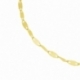 Bracelet en or jaune maille fantaisie - B