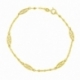 Bracelet en or jaune, filigrane - A