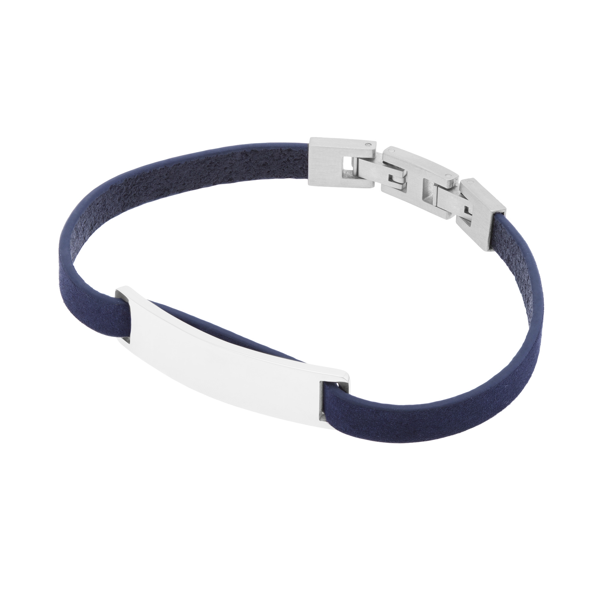 Bracelet Homme HB145006 en Cuir bleu Rochet Rochet - Bracelet sur Lookéor