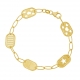 Bracelet en or jaune - A