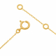 Bracelet en or jaune et perle de culture - C