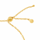Bracelet en or jaune, chaînette - C