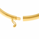 Bracelet jonc en or jaune 4 mm - C