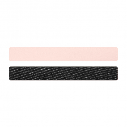 Simili cuir rose pale-denim foncé pour bracelet Méli Versa, 20mm